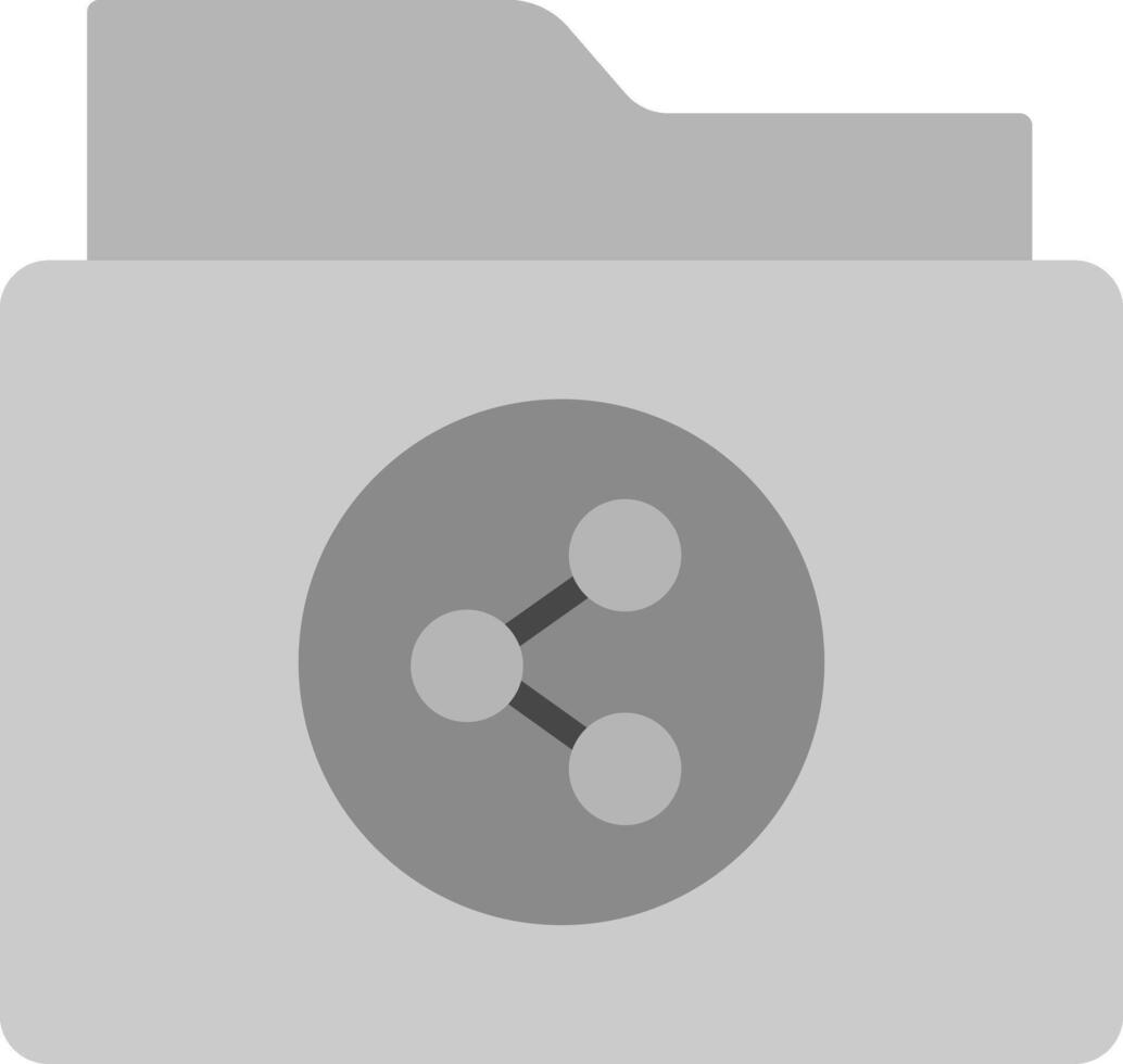 Shared Folder Icon Design Symbol vector