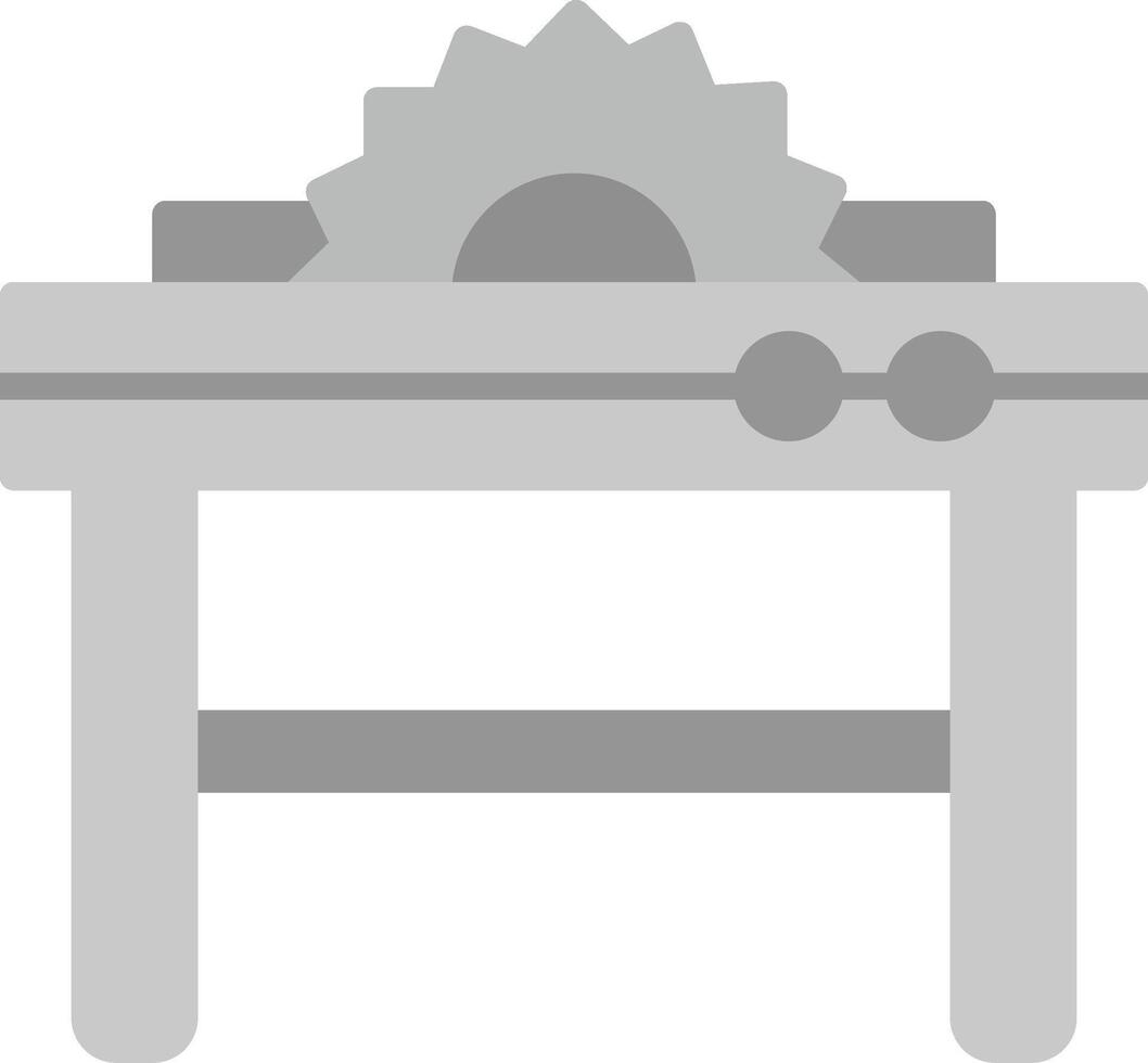 Table Saw Icon Design Symbol vector