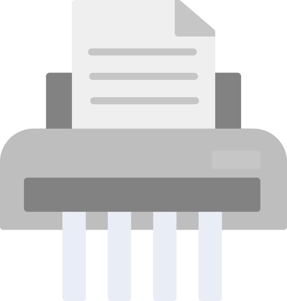Paper Shredder Icon Design Symbol vector