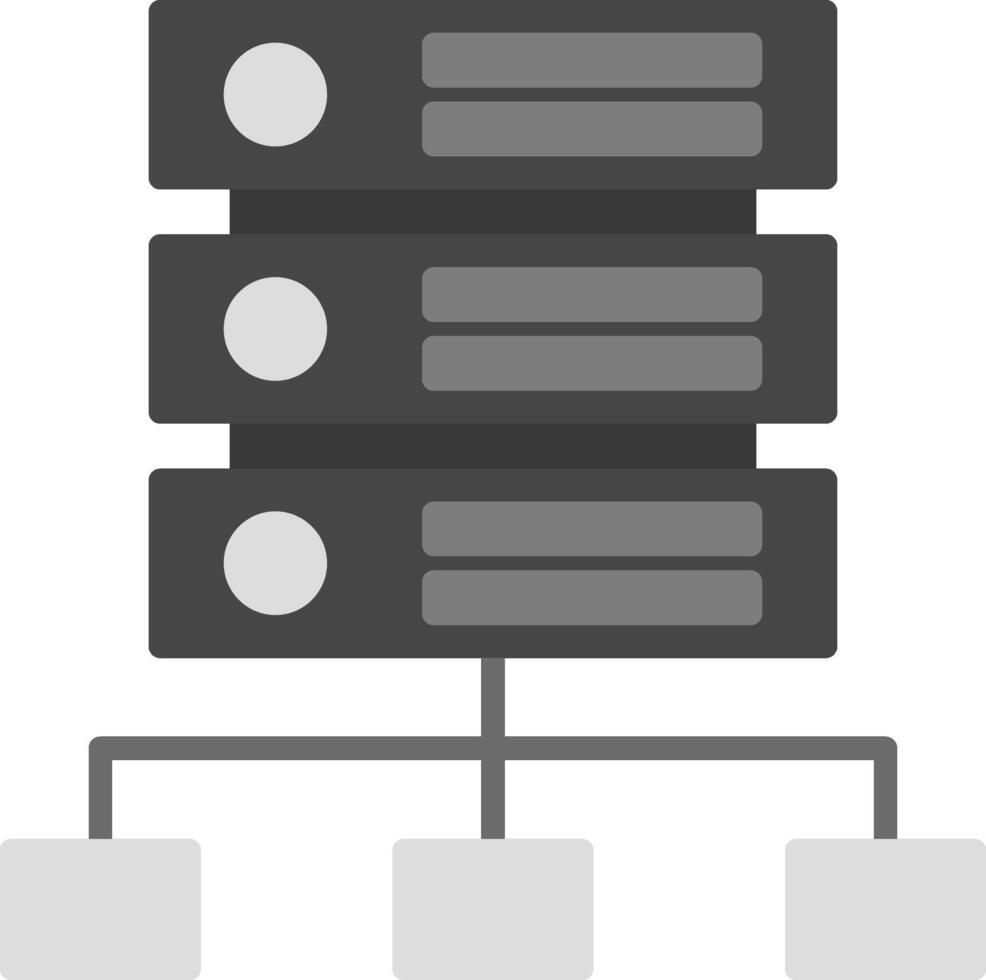 Server Icon Design Symbol vector