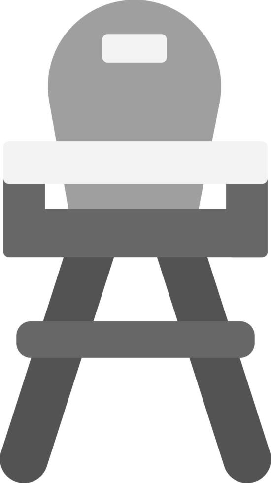 High Chair Icon Design Symbol vector