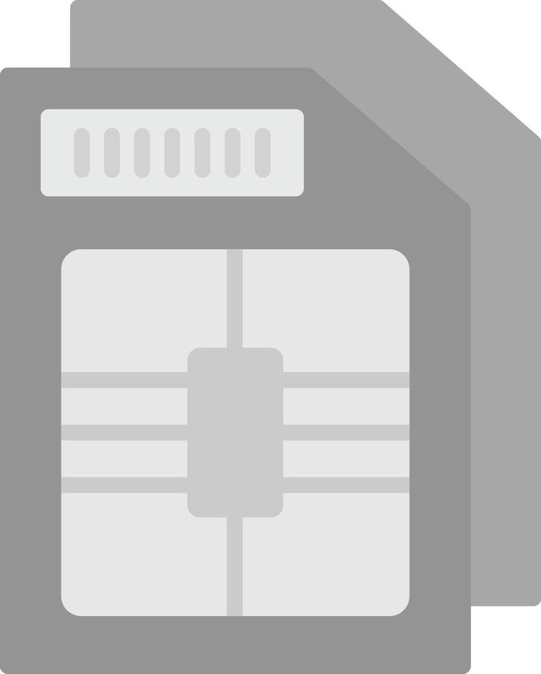 Sim Card Icon Design Symbol vector