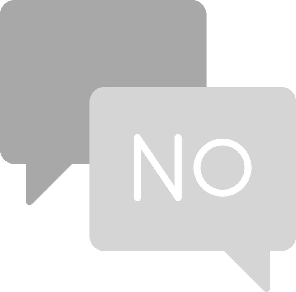 Say No Icon Design Symbol vector