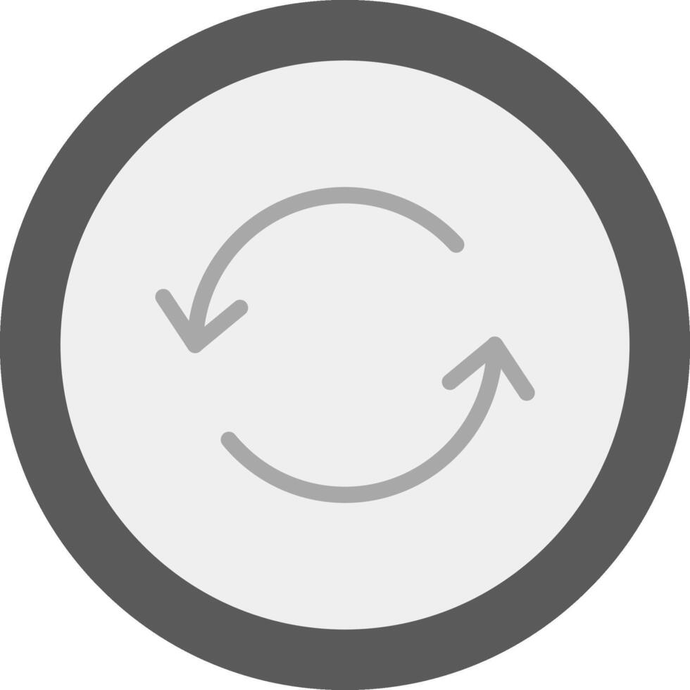 Refresh Icon Design Symbol vector