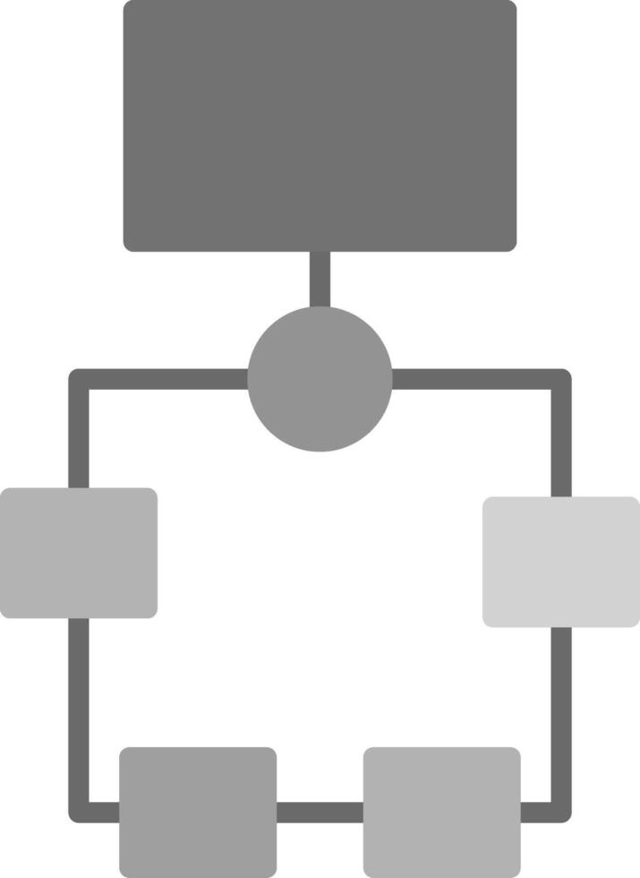 Flowchart Icon Design Symbol vector
