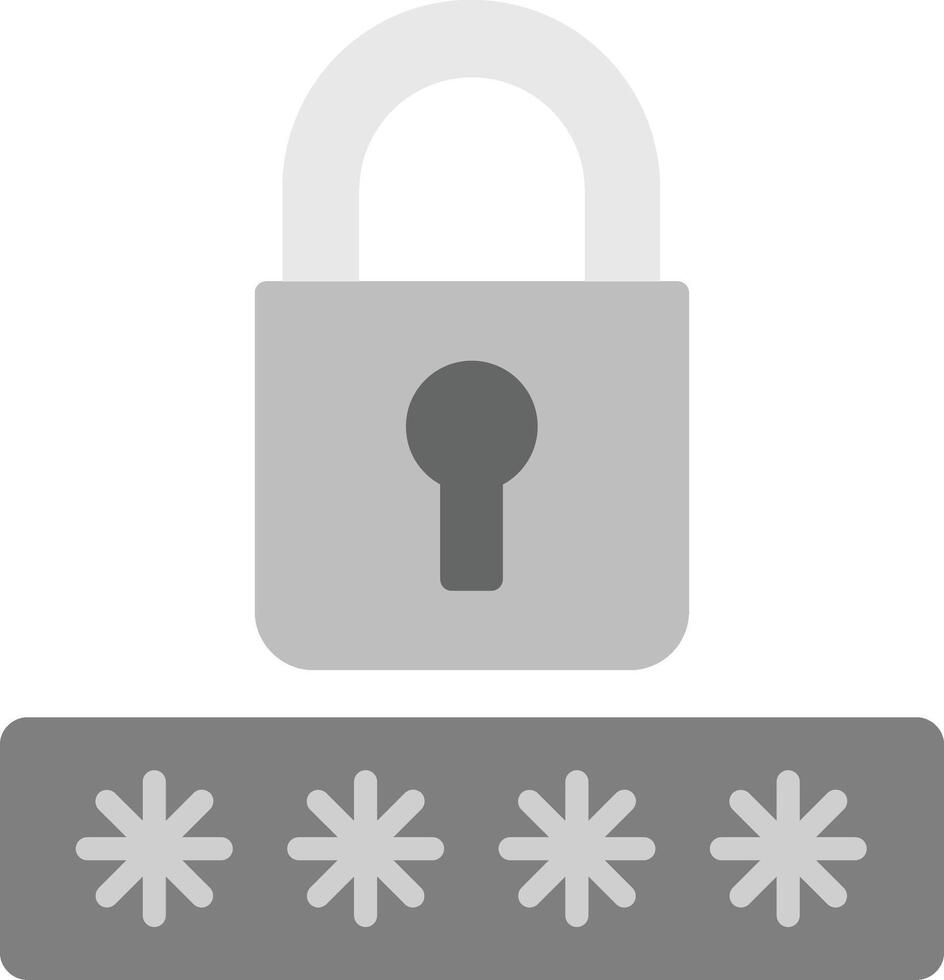 Locked Icon Design Symbol vector