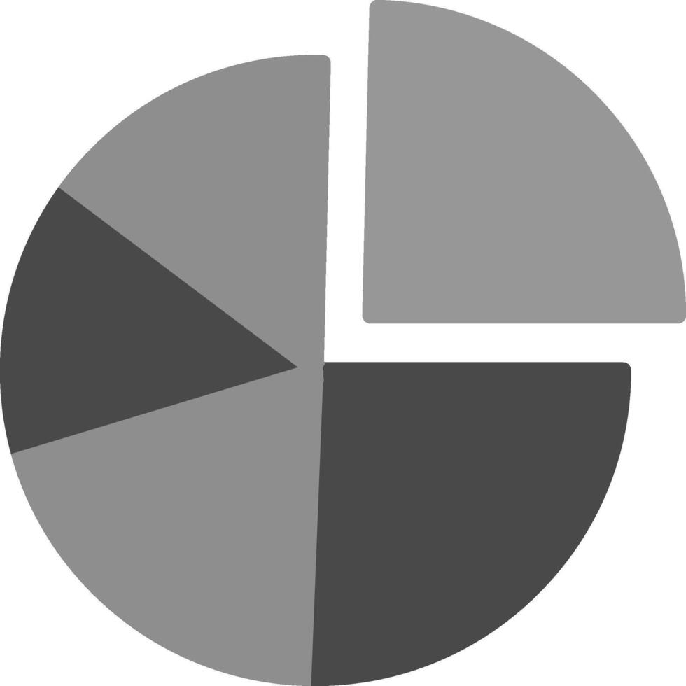 Pie Chart Icon Design Symbol vector