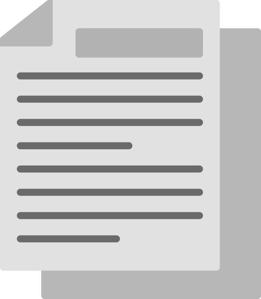 Document Icon Design Symbol vector