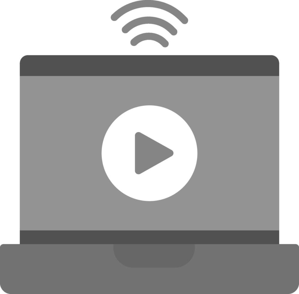 Online Streaming Icon Design Symbol vector