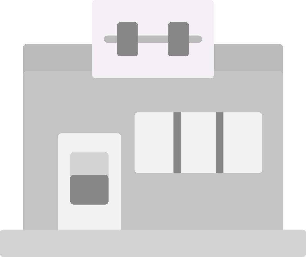 Gym Icon Design Symbol vector