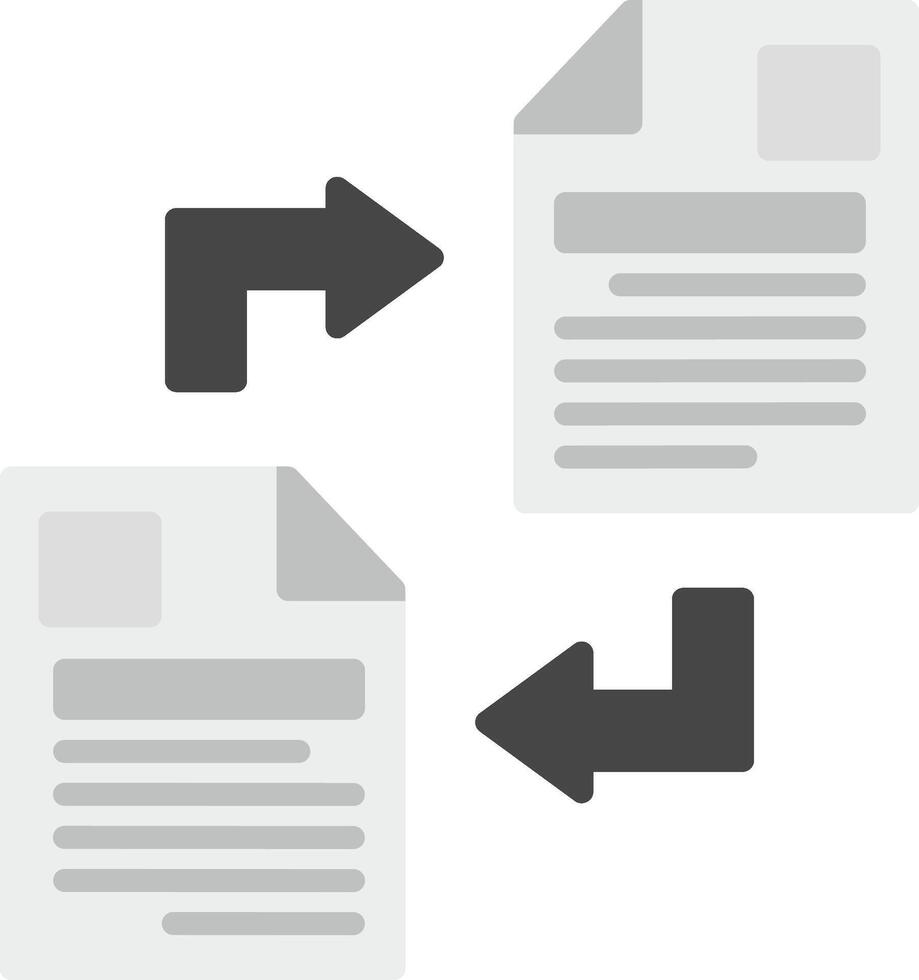 Data Transfer Icon Design Symbol vector