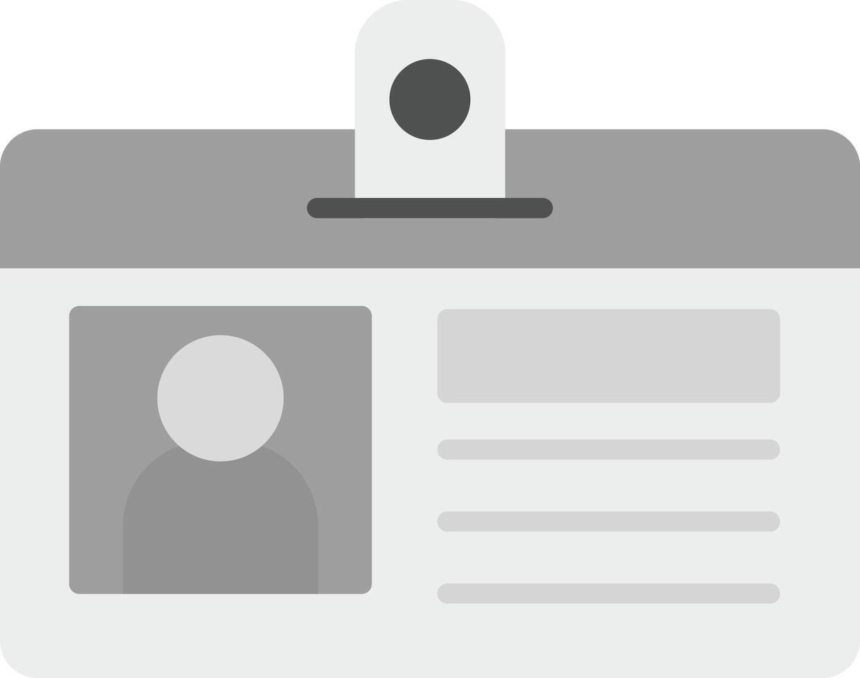 Identification Card Icon Design Symbol vector