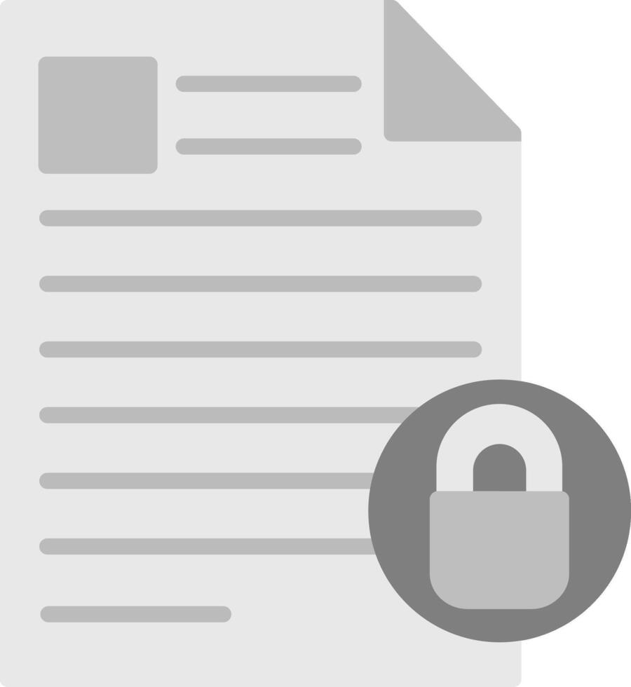 Document Icon Design Symbol vector