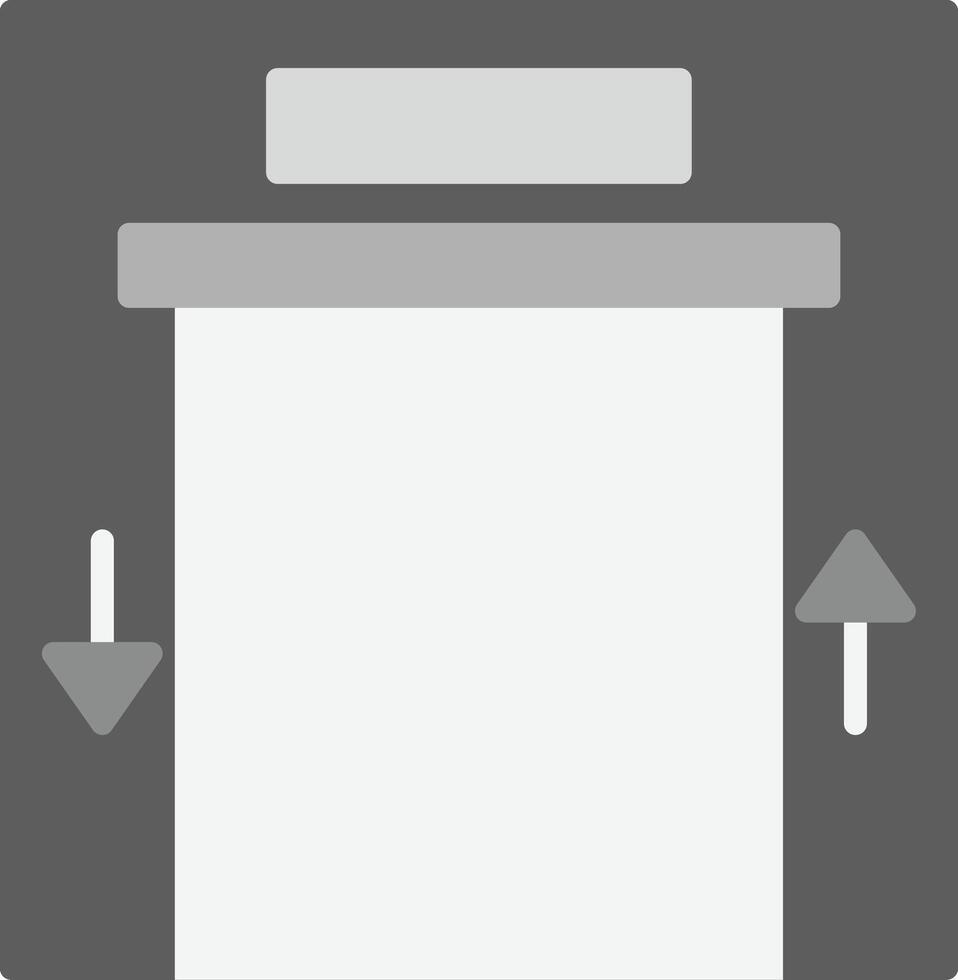 Elevator Icon Design Symbol vector