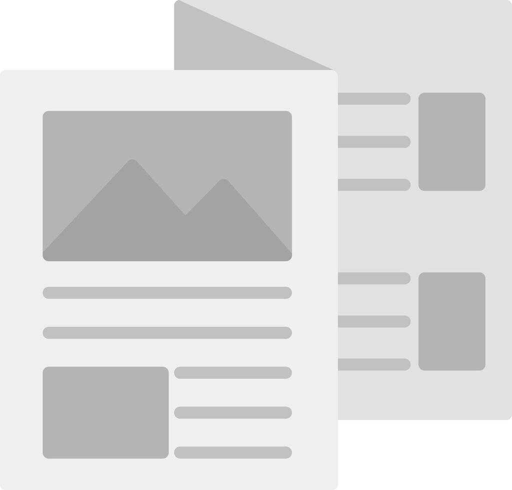 Brochure Icon Design Symbol vector