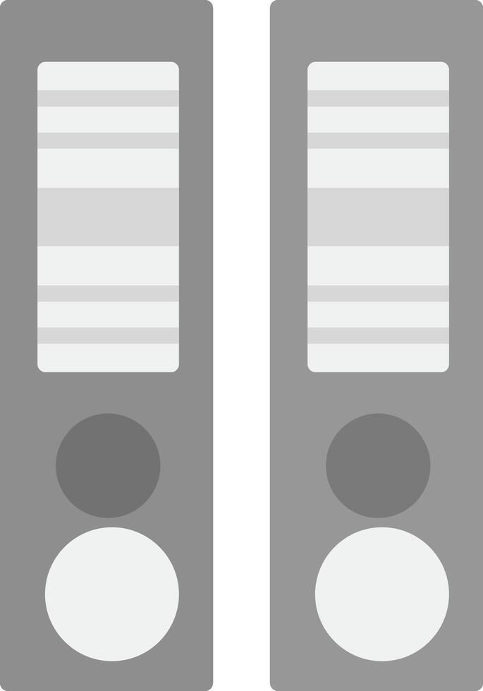 Binder Icon Design Symbol vector