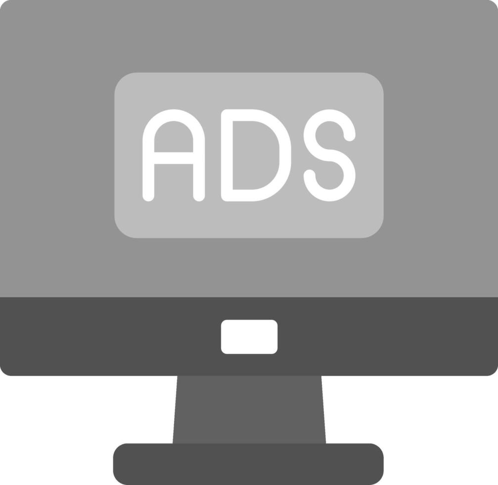 Ads Icon Design Symbol vector