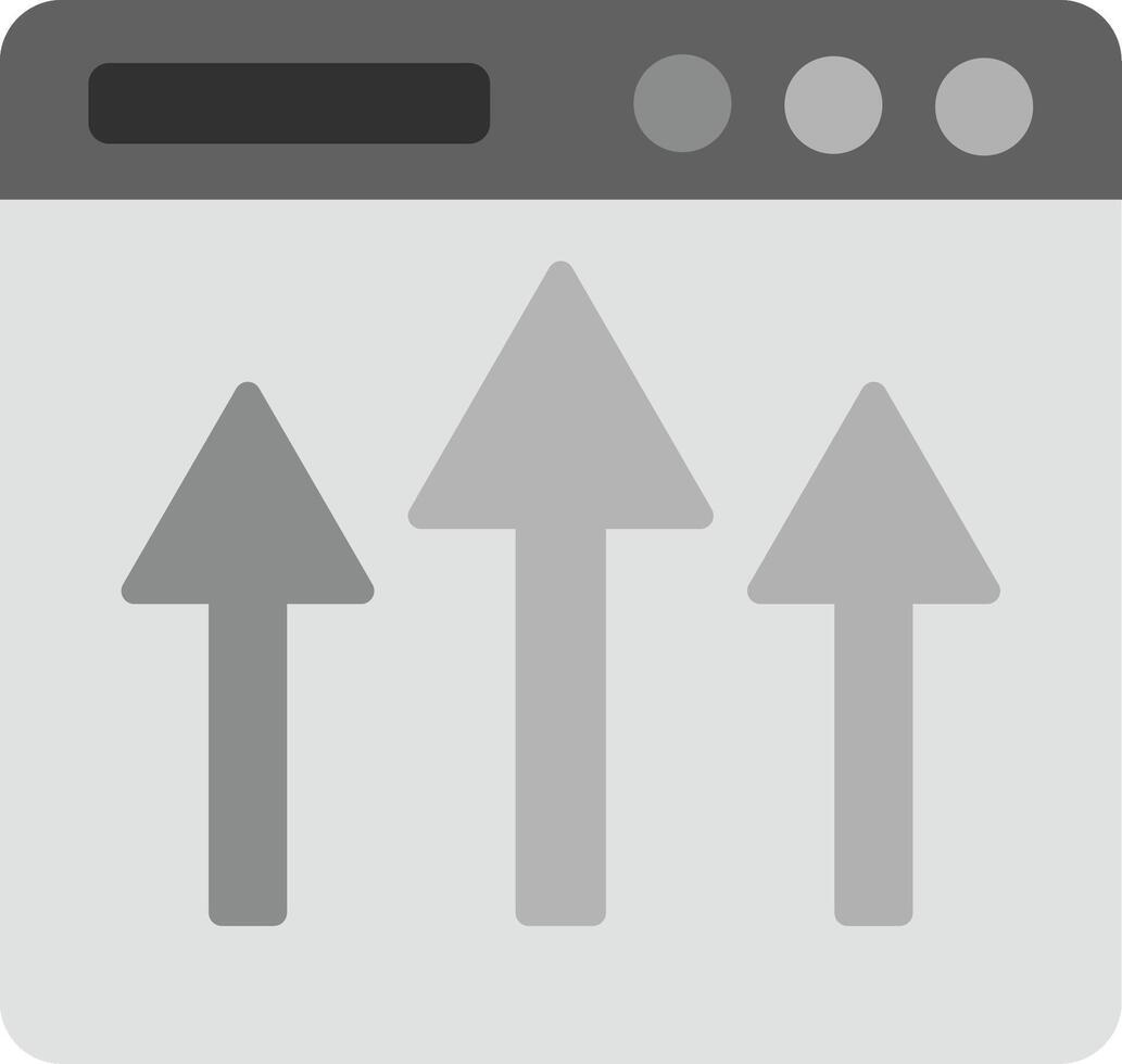 Above The Fold Icon Design Symbol vector