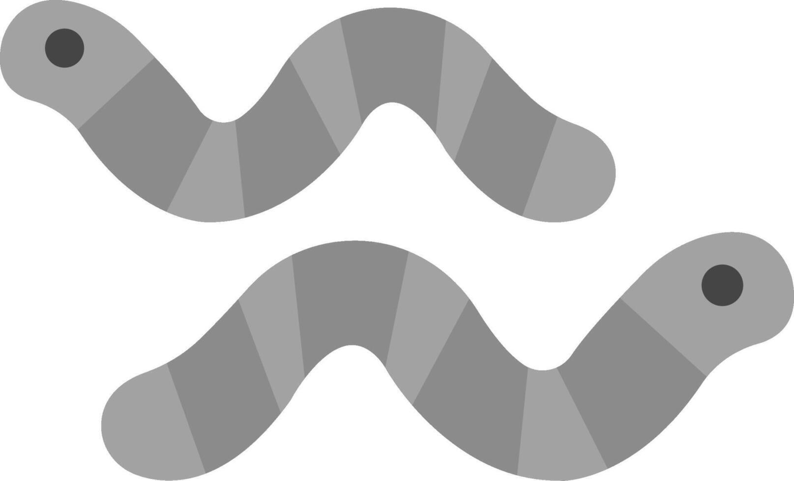 Worm Icon Design Symbol vector