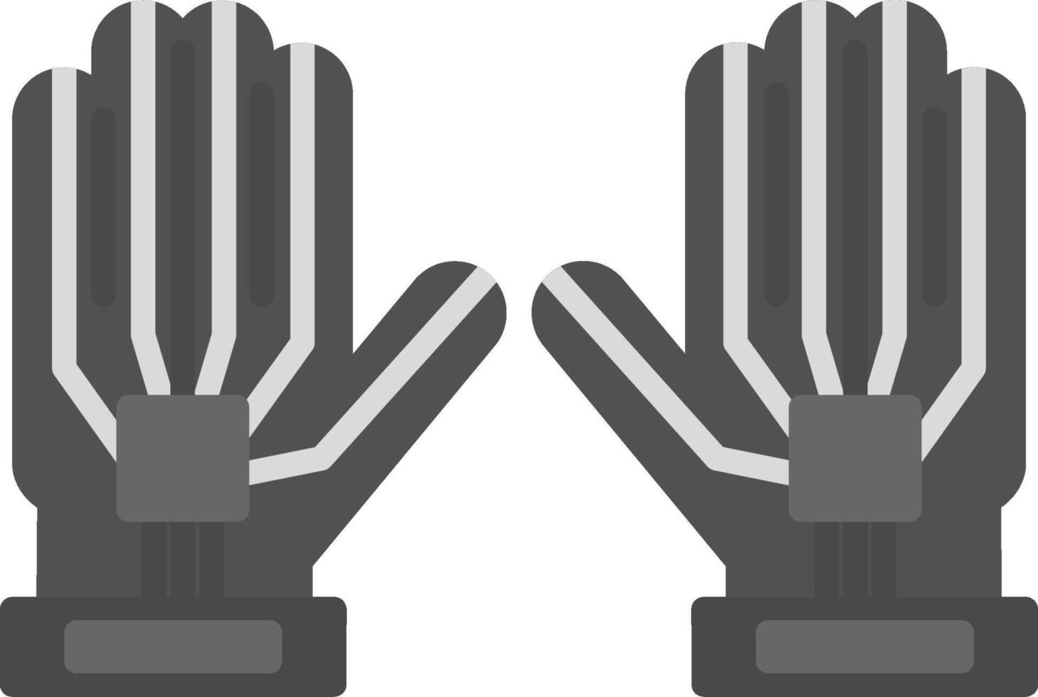 Wired Gloves Icon Design Symbol vector