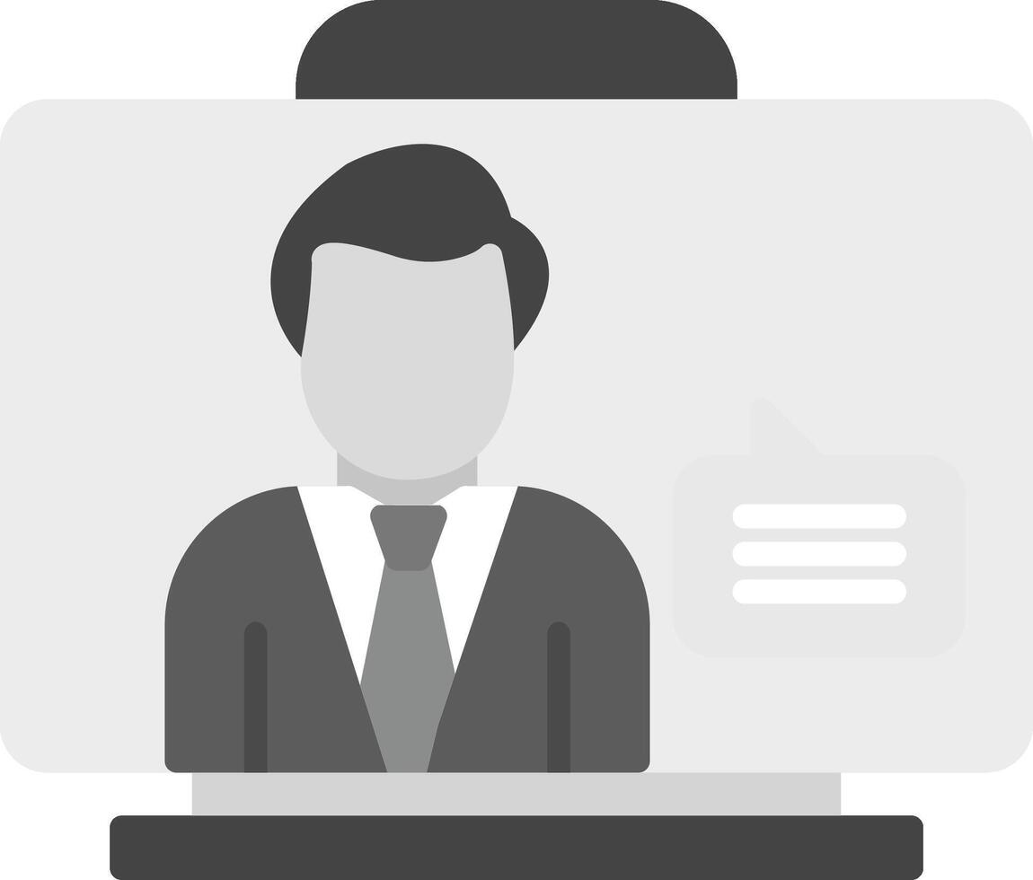 Virtual Assistant Icon Design Symbol vector