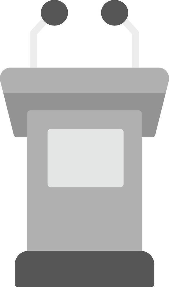 Tribune Icon Design Symbol vector