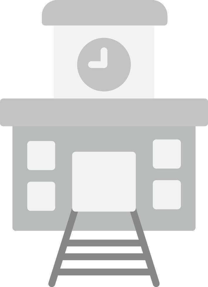 Train Station Icon Design Symbol vector