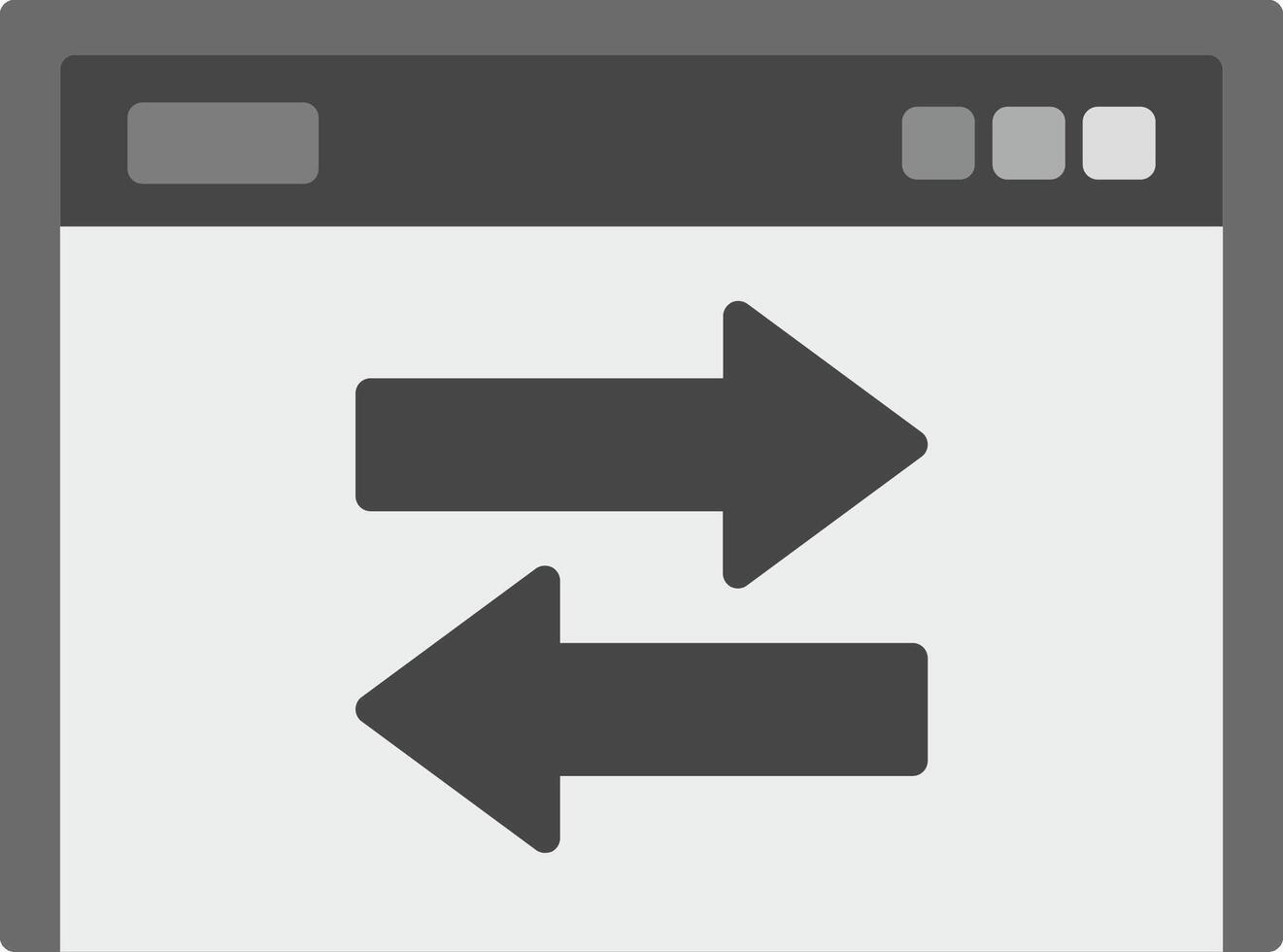 Transfer Data Icon Design Symbol vector