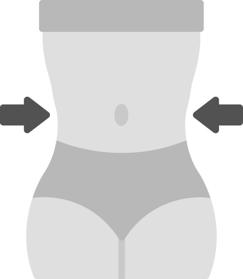 Waist Icon Design Symbol vector
