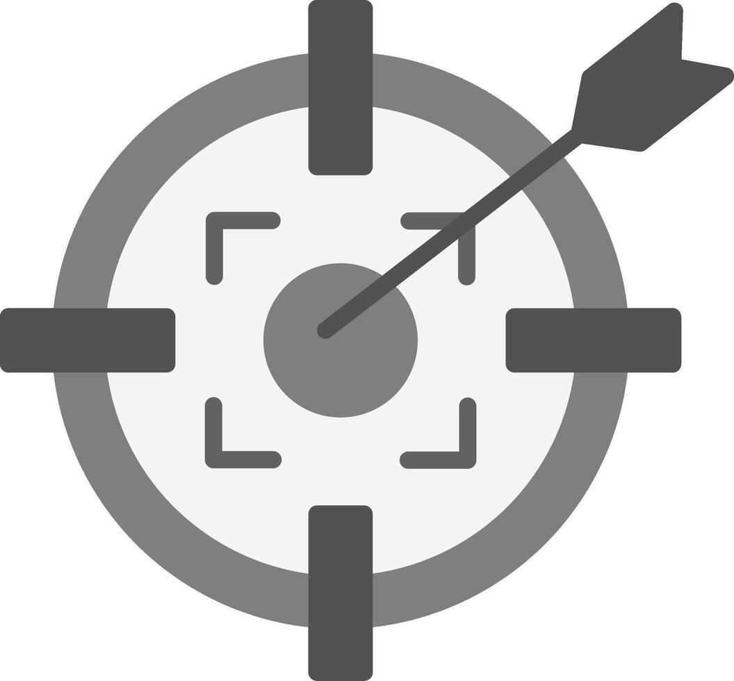 Target Icon Design Symbol vector