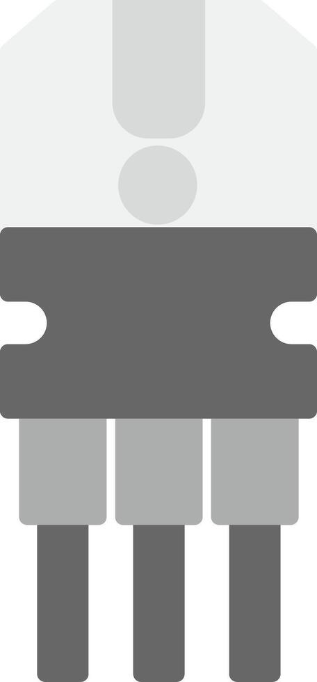 Transistor Icon Design Symbol vector