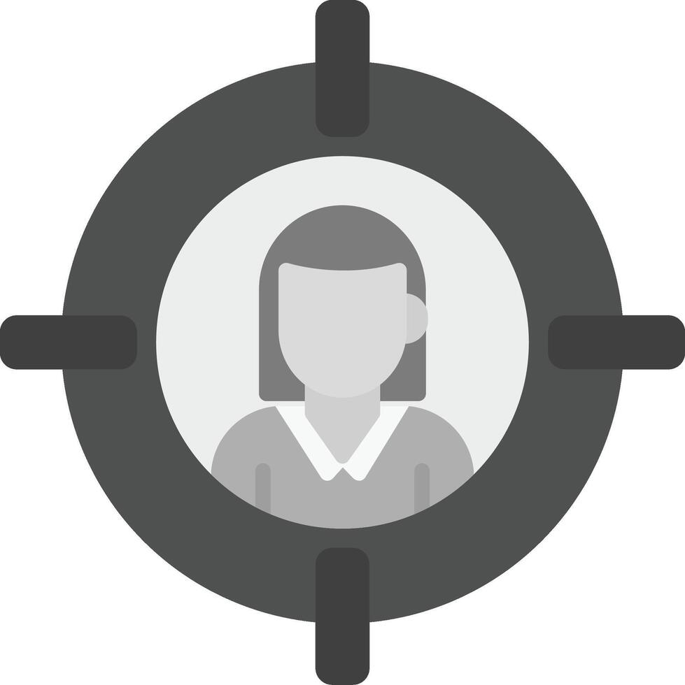 Target Icon Design Symbol vector
