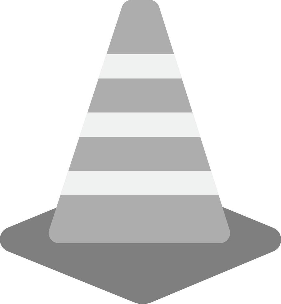 Traffic Cone Icon Design Symbol vector