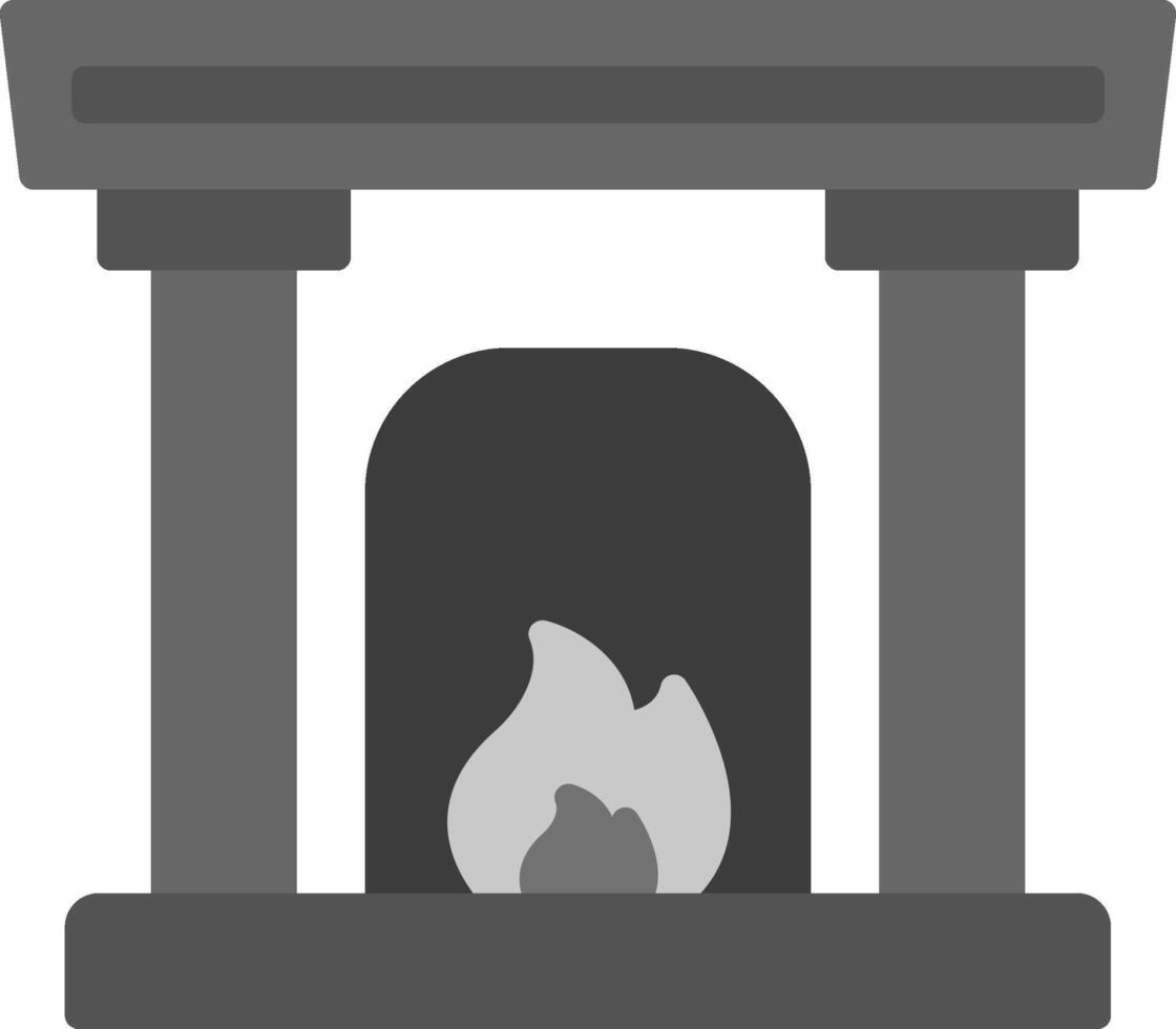 Fireplace Icon Design Symbol vector