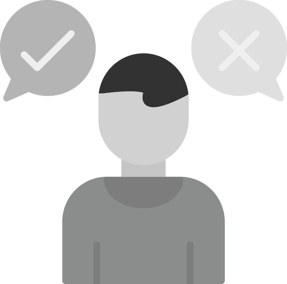 Decision Marker Icon Design Symbol vector