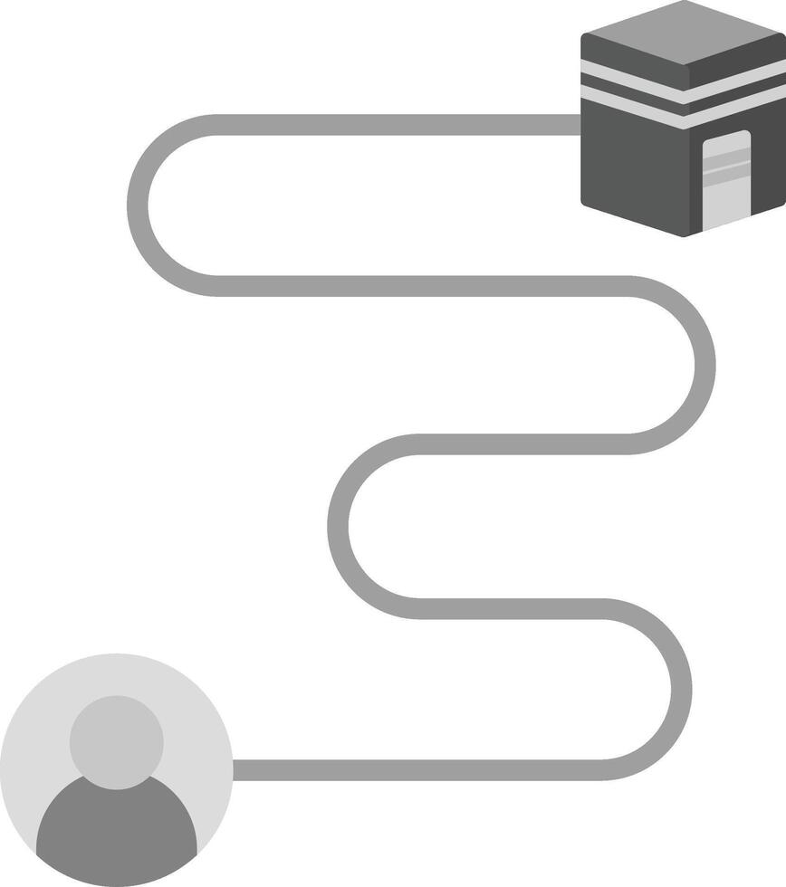 Route Icon Design Symbol vector