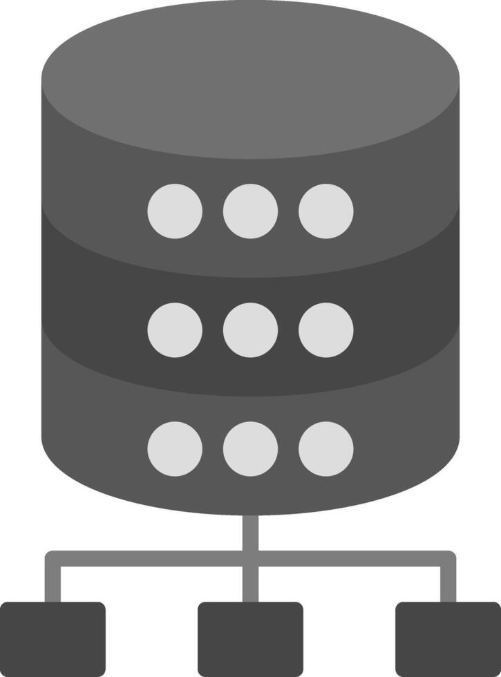 Database Icon Design Symbol vector