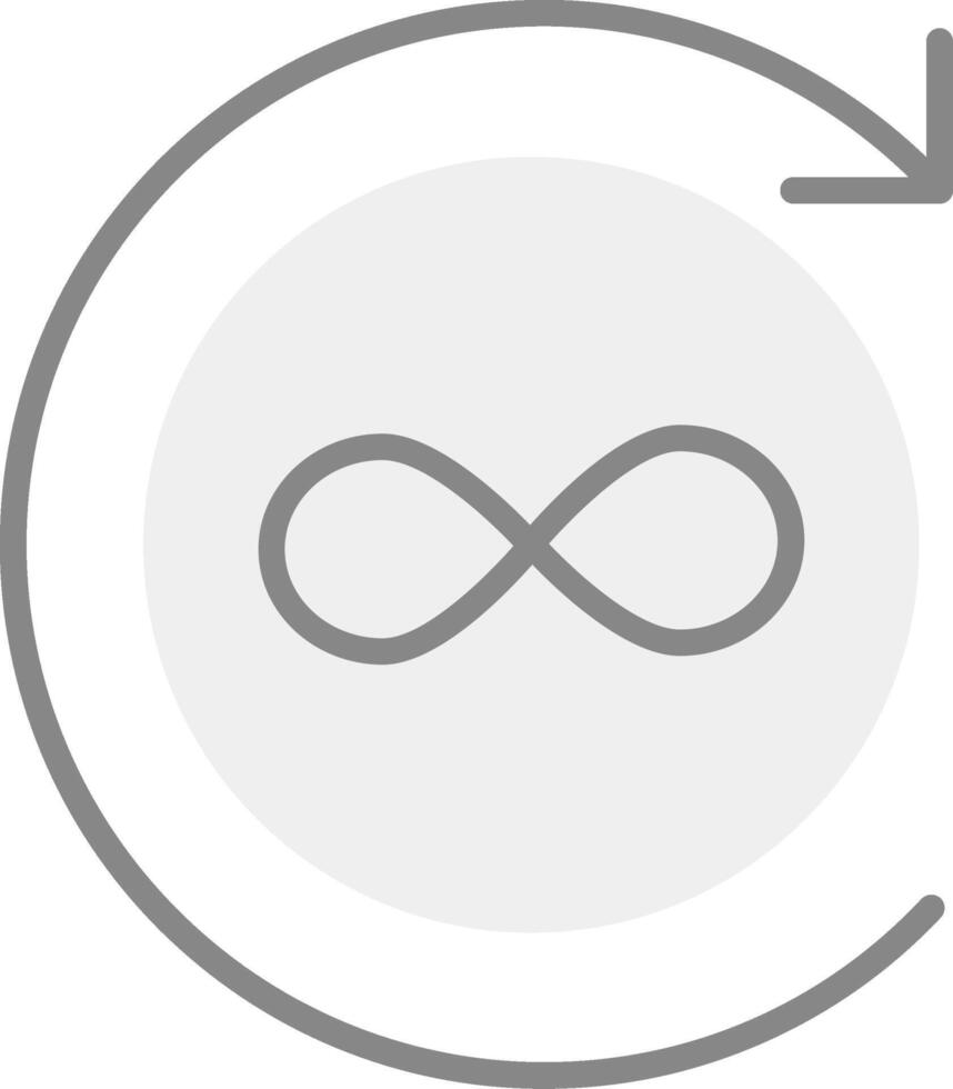 Infinite Icon Design Symbol vector