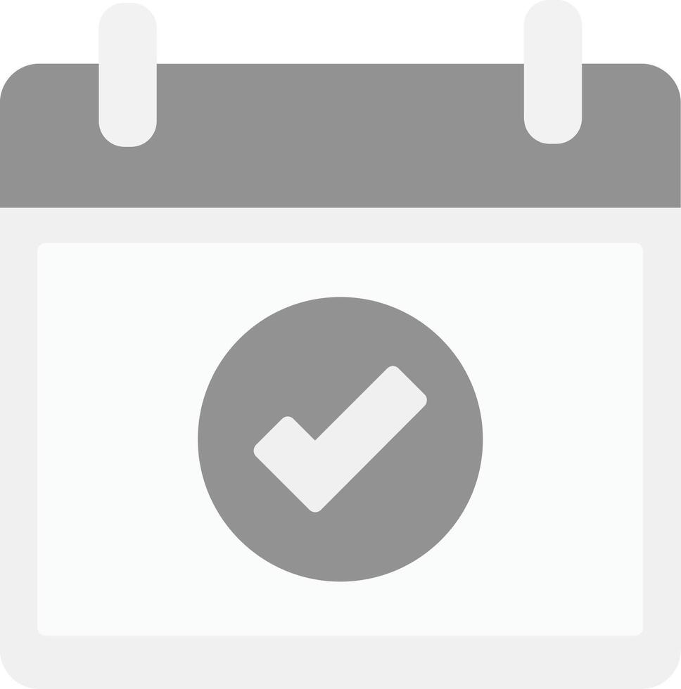Correct Icon Design Symbol vector