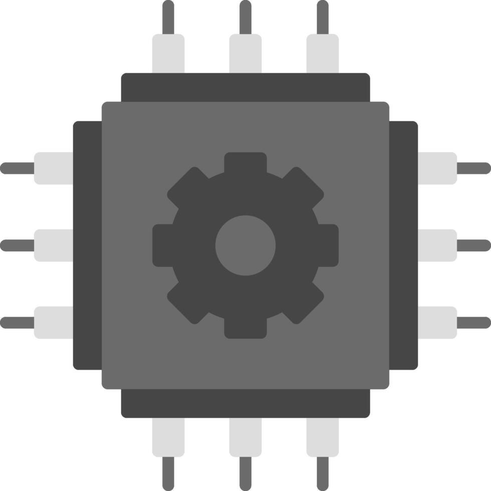 Cpu Icon Design Symbol vector