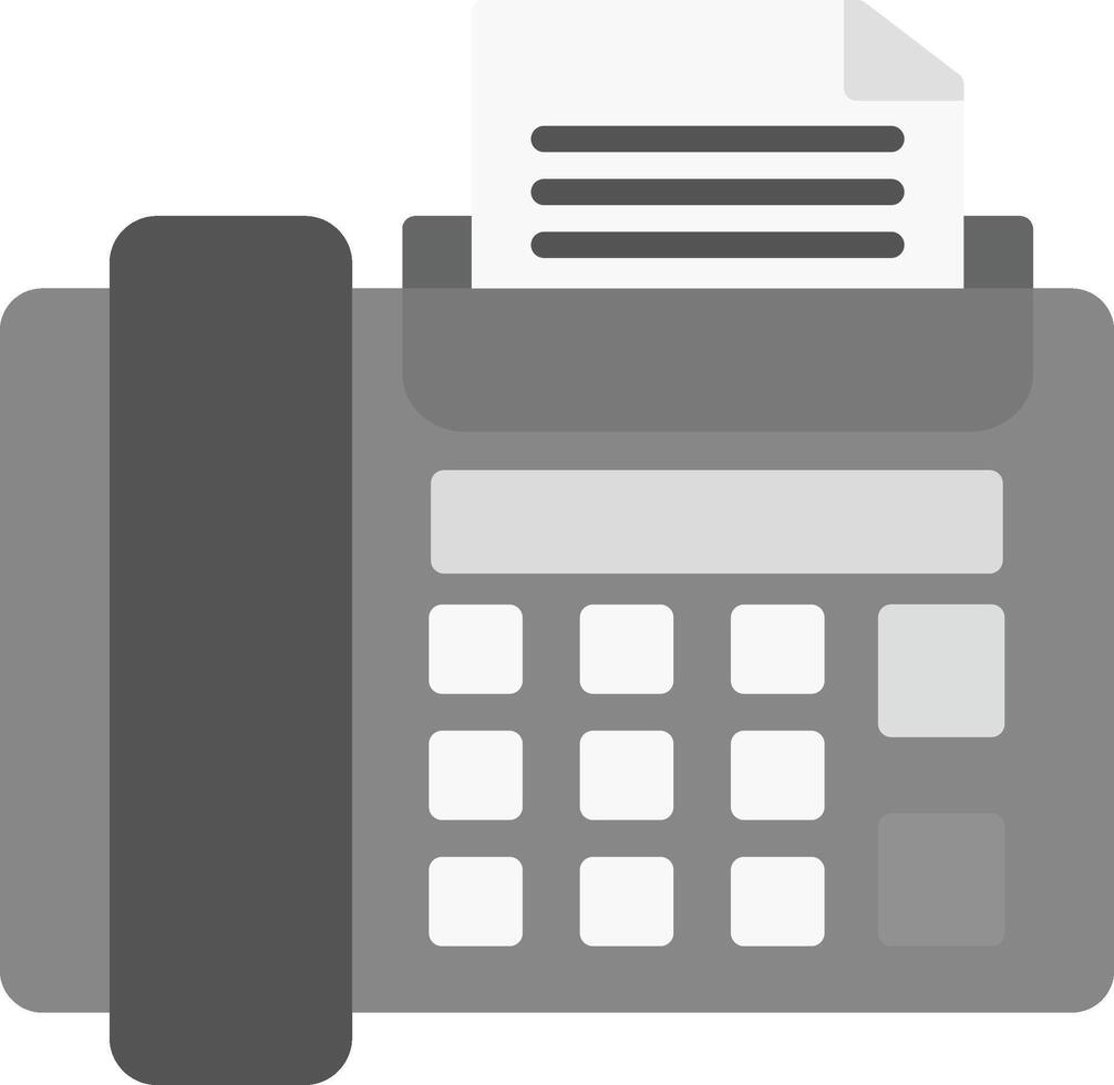 Fax Icon Design Symbol vector