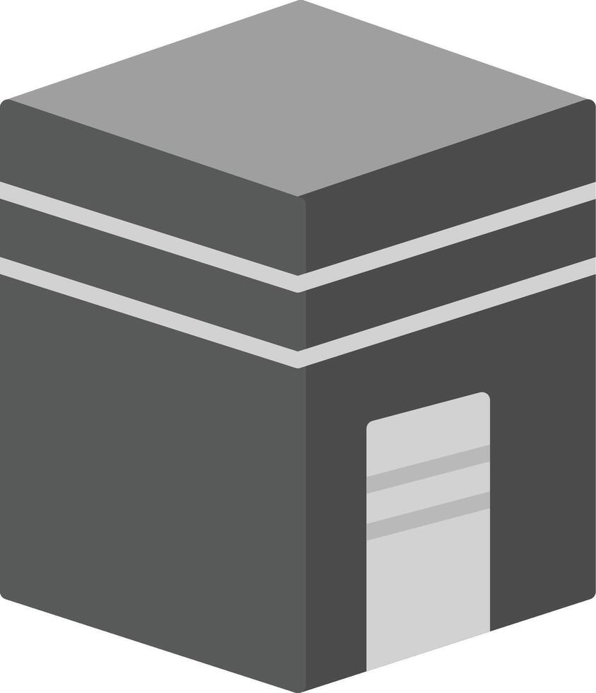 Kaaba Icon Design Symbol vector