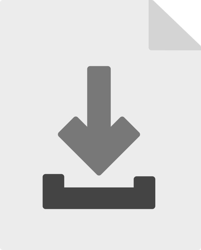 Download File Icon Design Symbol vector