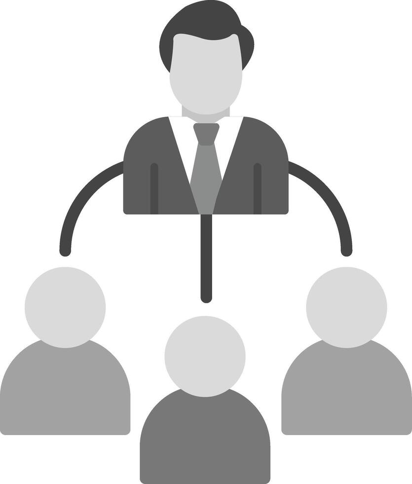 Delegate Icon Design Symbol vector