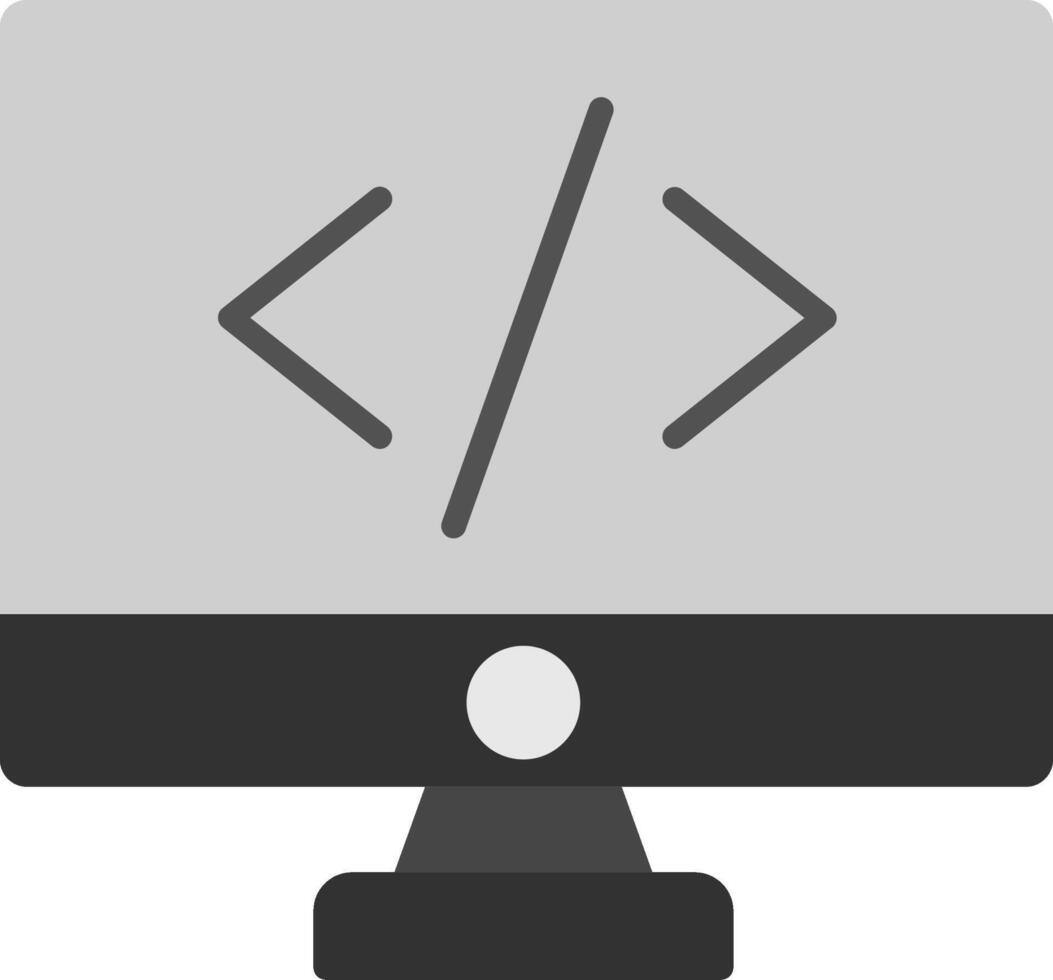 Coding Icon Design Symbol vector