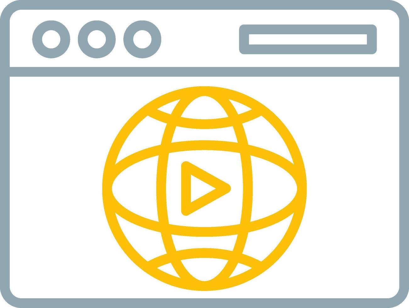 Website Icon Design Symbol vector