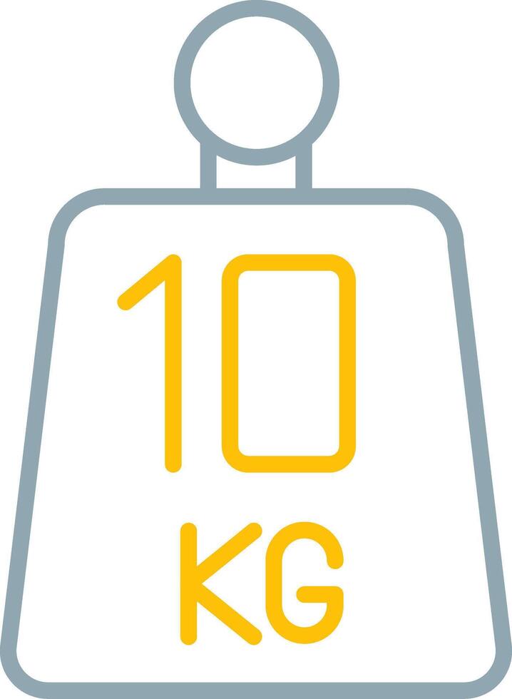 Weights Icon Design Symbol vector
