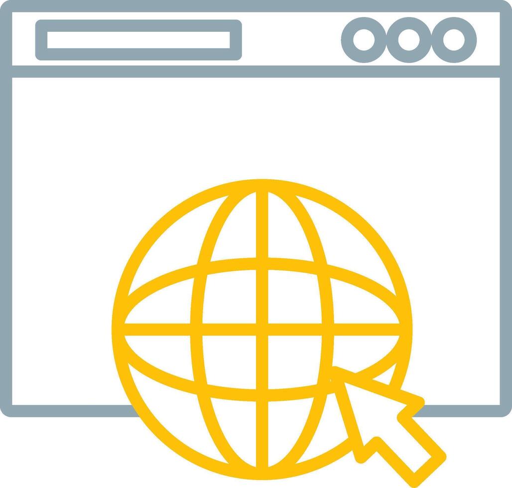 Web Page Icon Design Symbol vector