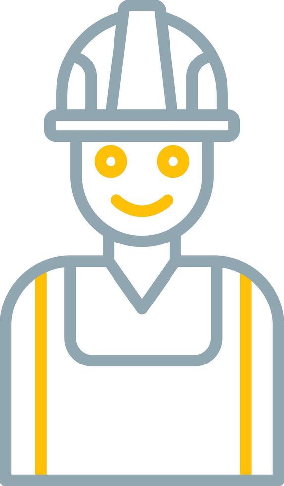 Worker Icon Design Symbol vector