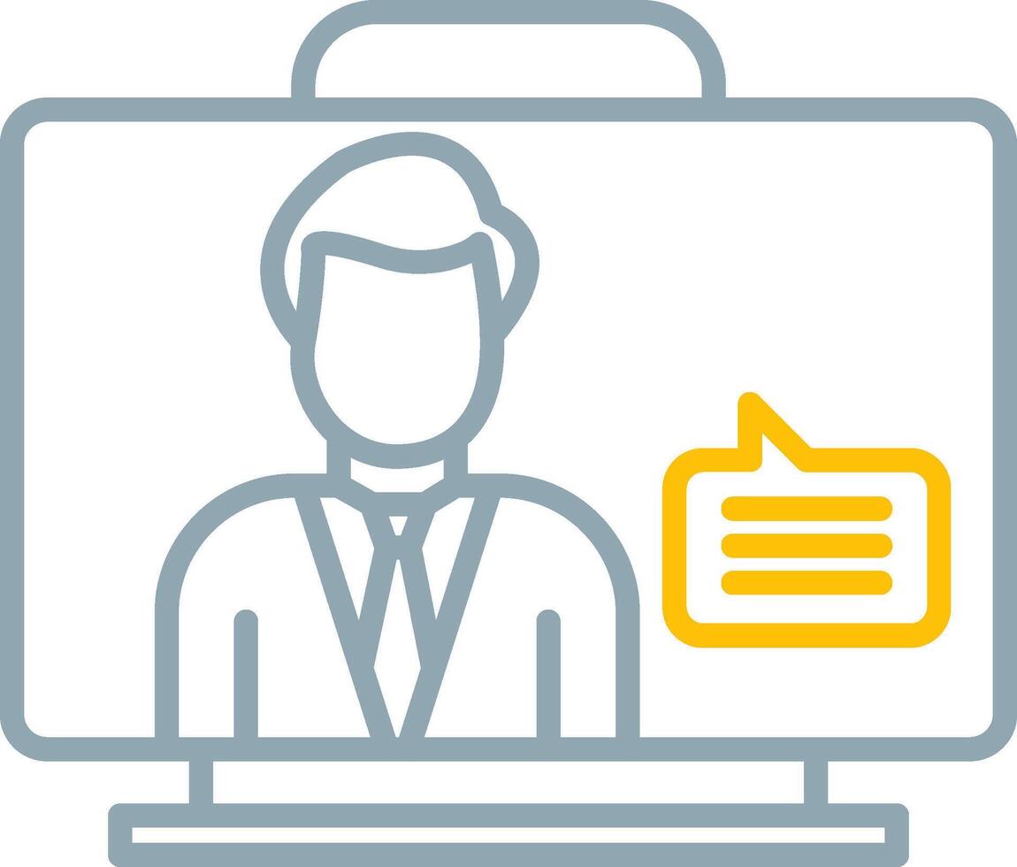 Virtual Assistant Icon Design Symbol vector